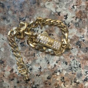14k yellow gold bracelet
